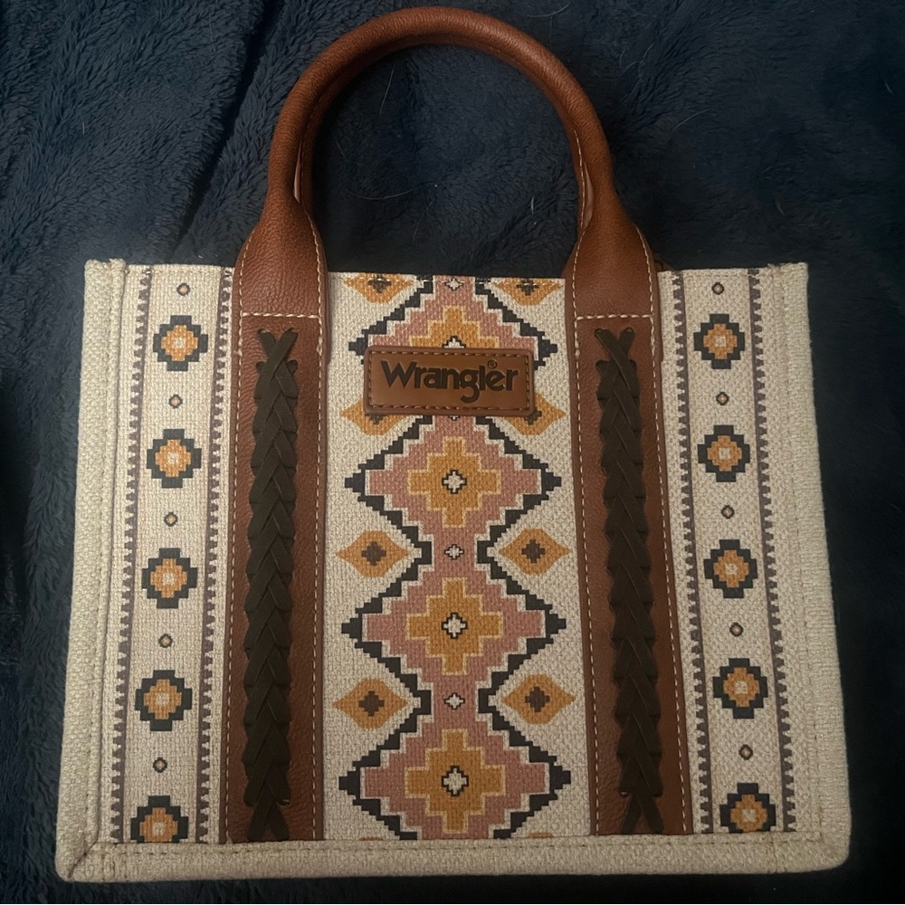 Small Aztec Wrangler Tote